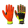 Ръкавици, A721 Y1R ANTI IMPACT GRIP, от PORTWEST, противоударни | Работни ръкавици