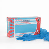 Кутия нитрилни ръкавици, BLU, от MTEX Professional, за еднократна употреба | Работни ръкавици