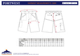 Къси панталони S889 BKR ACTION от PORTWEST | Работно облекло