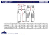 Панталон T602 NBR PW3 URBAN HOLSTER от PORTWEST | Работно облекло
