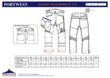 Панталон T702 MGR WX3 HOLSTER от PORTWEST | Работно облекло